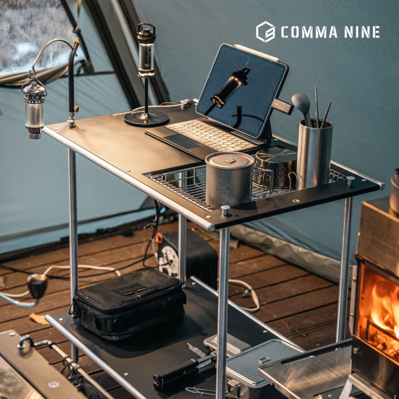 [Comma9] Byron Multi-function IGT Plate Shelf & Hanger