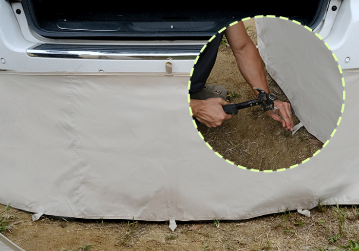 *Polaris* Docking Panel for P1 Shelter Pop-up Tent