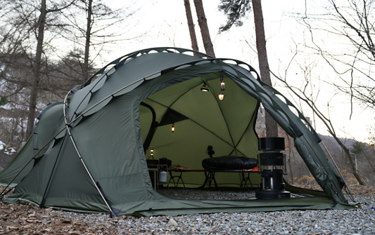 *Urbanside* Cephalo Dome Shelter Tent, Ultralight 4.2m Height Dome, 40D Nylon Silicone Coating. Camping Rental