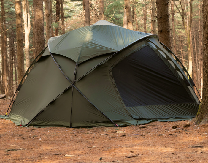 *Urbanside* Cephalo Dome Shelter Tent, Ultralight 4.2m Height Dome, 40D Nylon Silicone Coating. Camping Rental