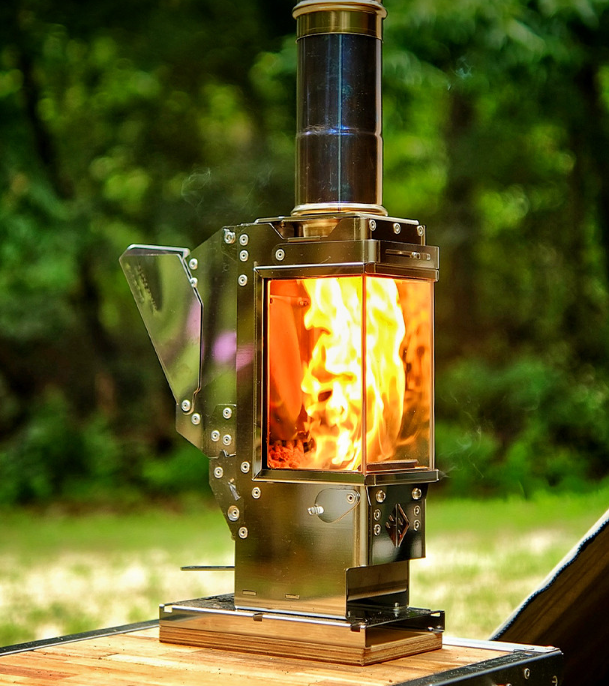 *Wood&Burn* Patio Stove TT for Outdoor Camping Pellet Burning.