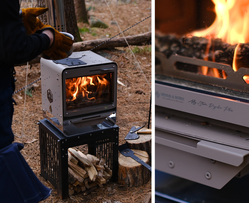 *Wood & Burn* My Stove Regular Plus, Wood Burning Outdoor Stove.