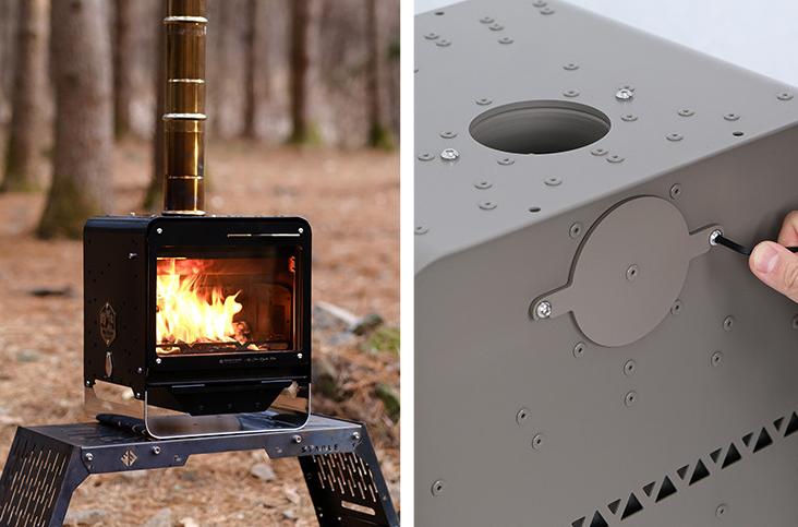 *Wood & Burn* My Stove Regular Plus, Wood Burning Outdoor Stove.