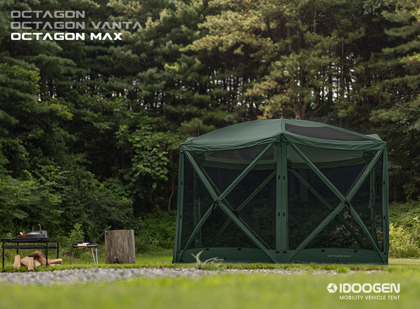 *Idoogen* Octagon MAX  Car Docking Tent & Vestibule Tent ( Included Inner tent). Camping Gear