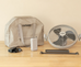 *Claymore* M14 Outdoor camping fan, Wireless fan, USB charging, Portable stand.