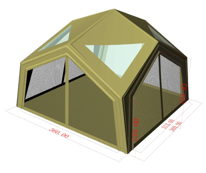 TPU Door for *Coody* Air Cotton Hub Shelter 13