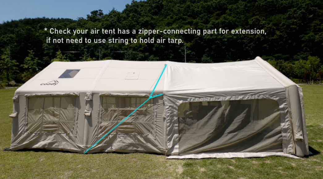 [Coody] Air Tarp for Air Tent 8.0/ 10.0/ 13.6 Series & Familia Tent.