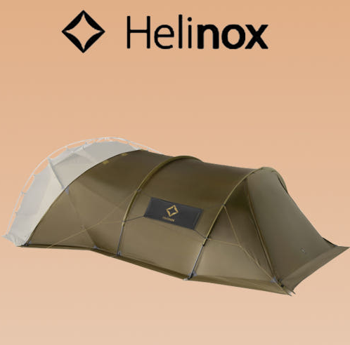 [Helinox] Bedroom Tent For Nona Dome 4.0/ Black & Tan Colors