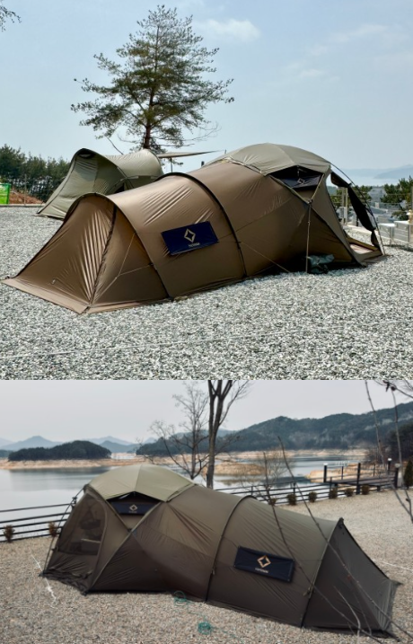 [Helinox] Bedroom Tent For Nona Dome 4.0/ Black & Tan Colors