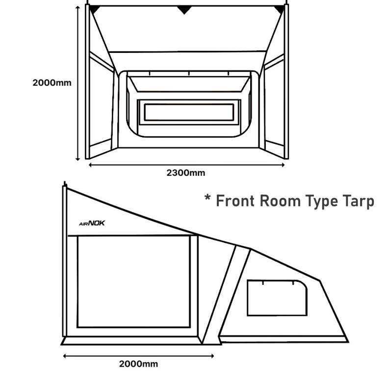 [AirNok] 4.6 Cube Air Tent for 2-3 persons