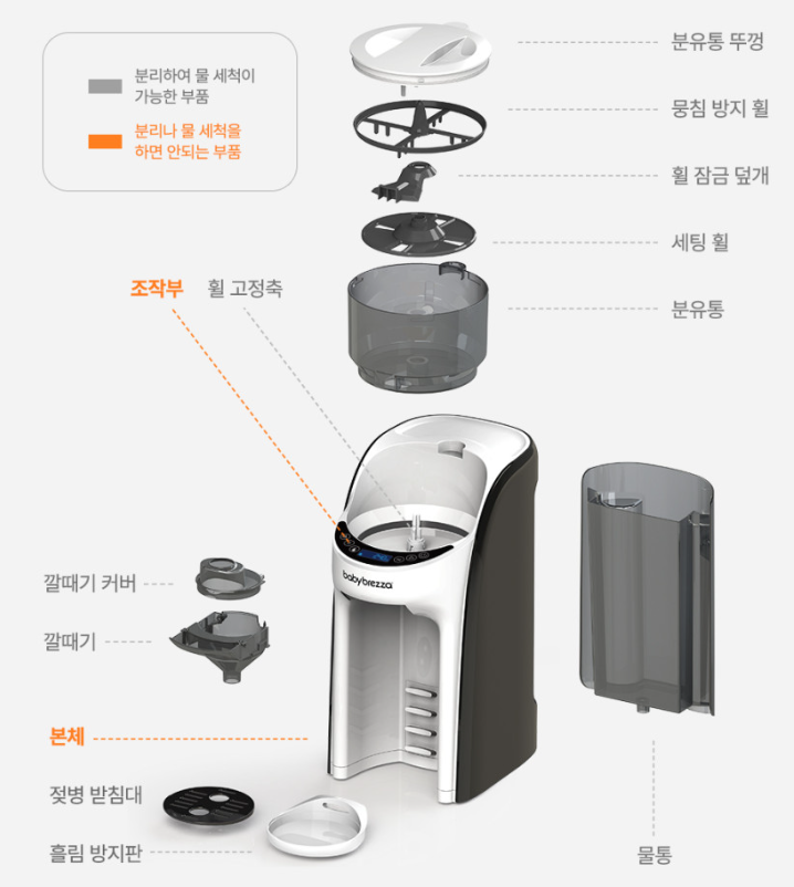 [Baby Brezza] Baby Auto milk Formula Pro Advanced Dispenser Machine