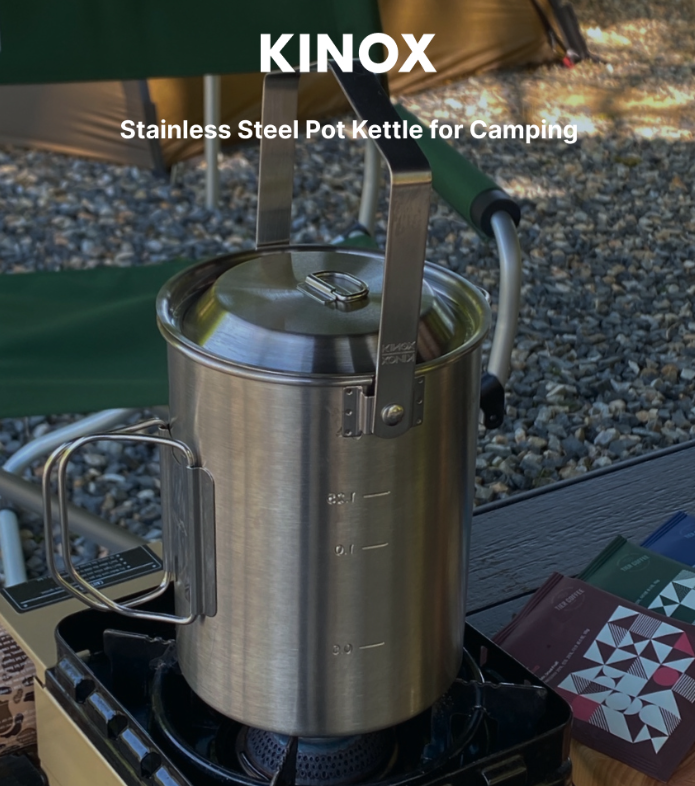 [Kinox] SUS 304 Camping Cooking Pot Set & Other Camping Cookware Pots