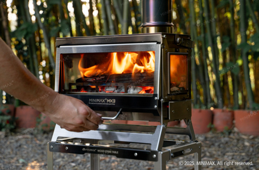 [ミニマックス] MX3 薪ストーブ 屋外キャンプ用 韓国製 キャンプ用品。