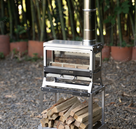 [Minimax] *預訂* MX5 木質燃燒戶外露營爐，韓國製造露營裝備。