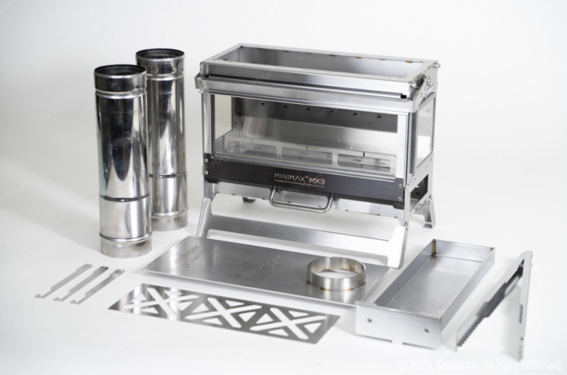 [ミニマックス] MX3 薪ストーブ 屋外キャンプ用 韓国製 キャンプ用品。