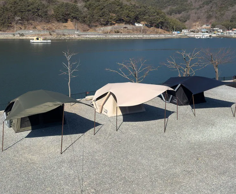 [Coody] Havena Air Tent, Family Tent with Extended Tarp