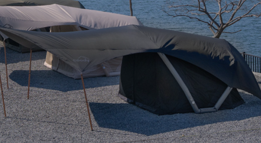 [Coody] Havena Air Tent, Family Tent with Extended Tarp