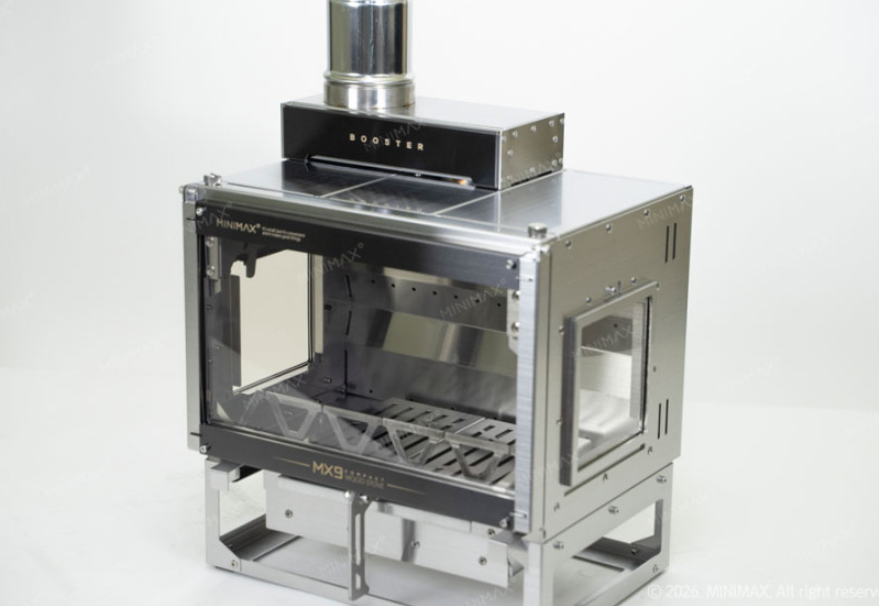 [Minimax] Minimax MX1＆MX9コンパクト薪ストーブ用ブースター