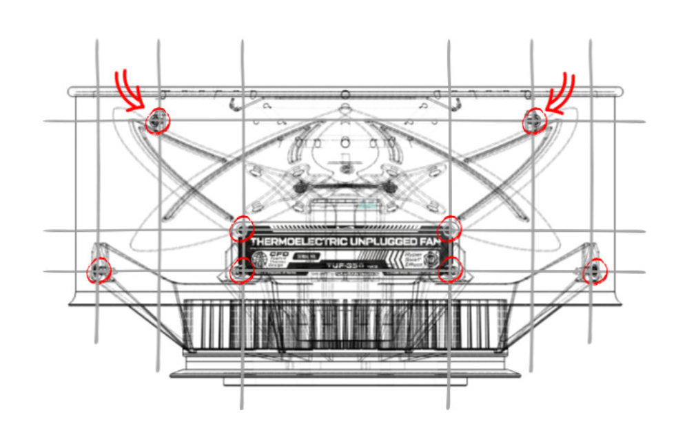 [Namsan Works] TUF MK2 非電動式ヒーターファン