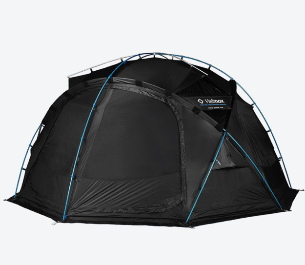 [Helinox] Nona Dome 4 Tent, Black Color, Blue Poles