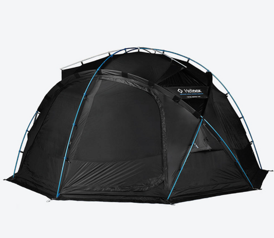[Helinox] Nona Dome 4 Tent, Black Color, Blue Poles