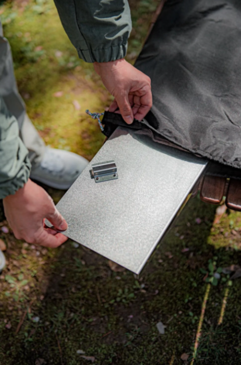 [GRIT] All Stainless 304 Camping Shelf, Side Table
