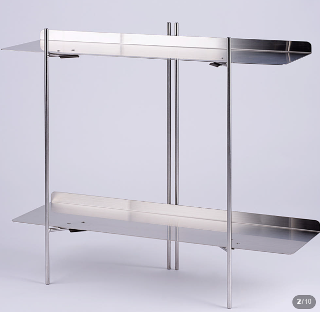 [GRIT] All Stainless 304 Camping Shelf, Side Table