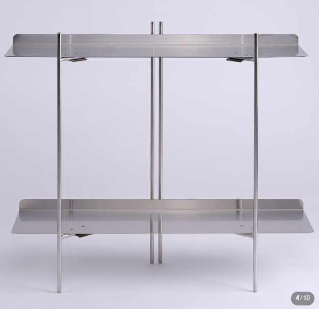 [GRIT] All Stainless 304 Camping Shelf, Side Table