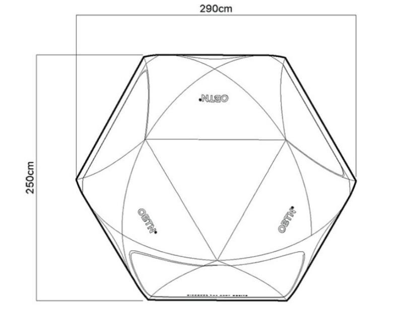 [OBTN] KAVE-X Pop up T/C Tent