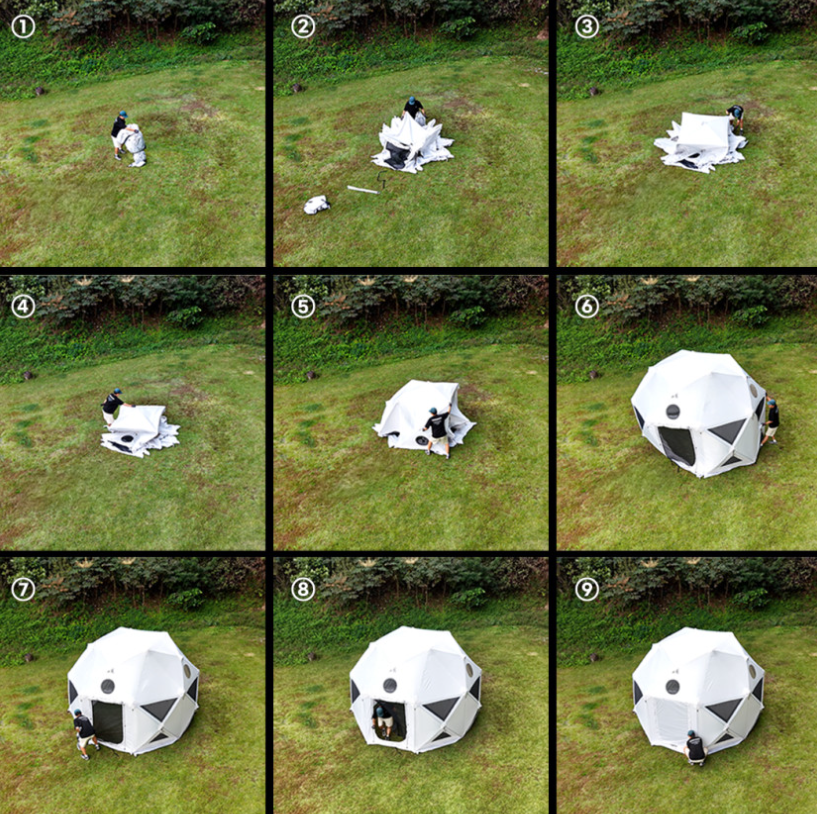 [OBTN] BASE-X Dome Tent for 5-6 People
