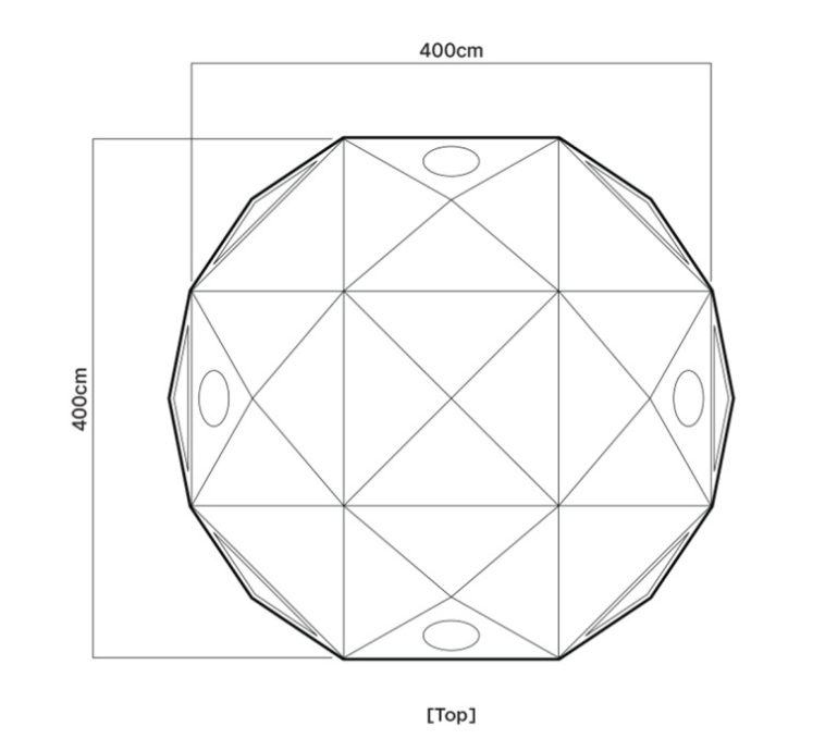 [OBTN] BASE-X Dome Tent for 5-6 People