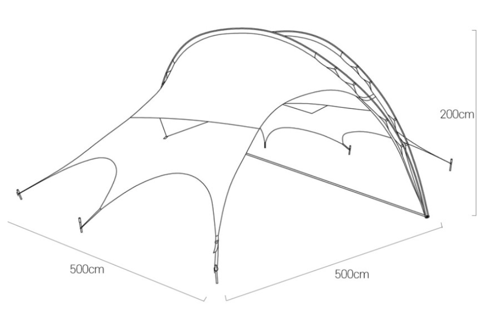[Hellos] Dragon Fly Tarp. Natal Design Edition & Null Pixel Edition