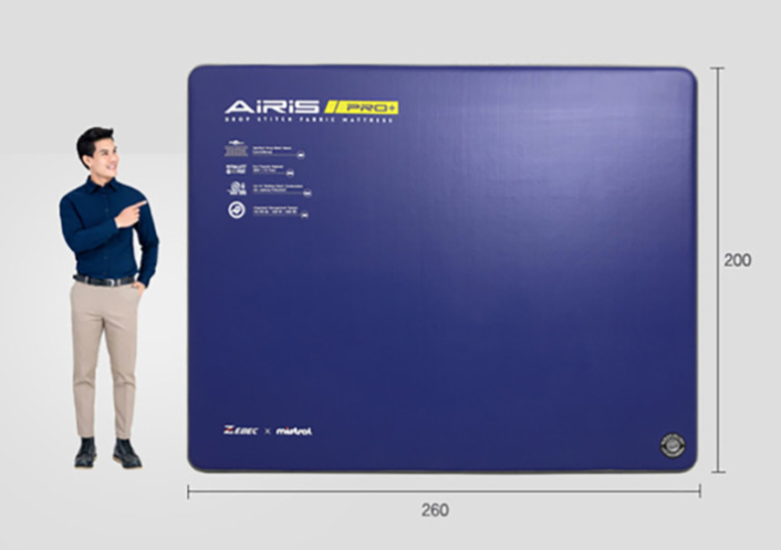[Zebec] Airless Pro Plus Air Mattress