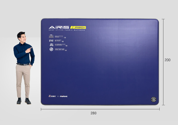 [Zebec] Airless Pro Plus Air Mattress