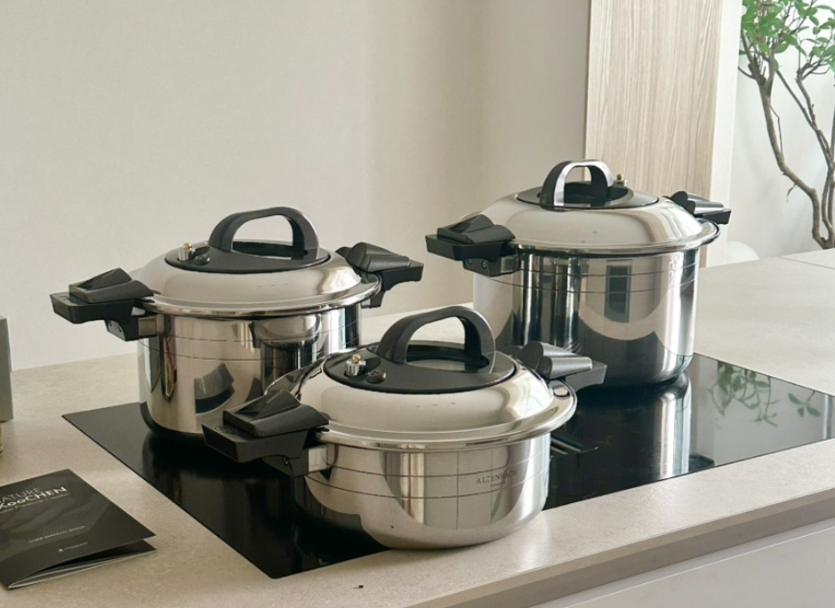 [Altenbach] STS 316 Ti, 5-Ply Multi-Cook Stainless Pressure Pot