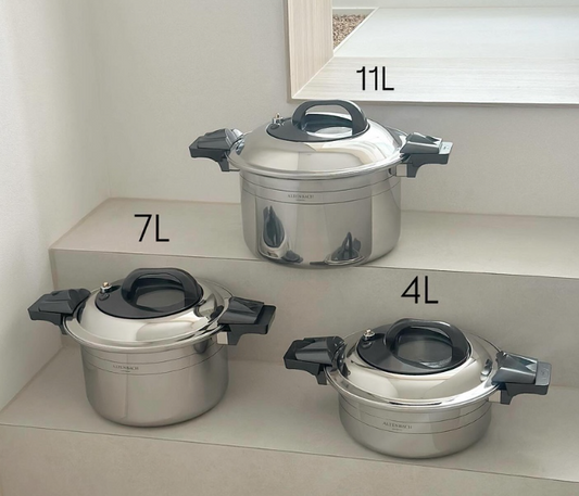 [Altenbach] STS 316 Ti, 5-Ply Multi-Cook Stainless Pressure Pot