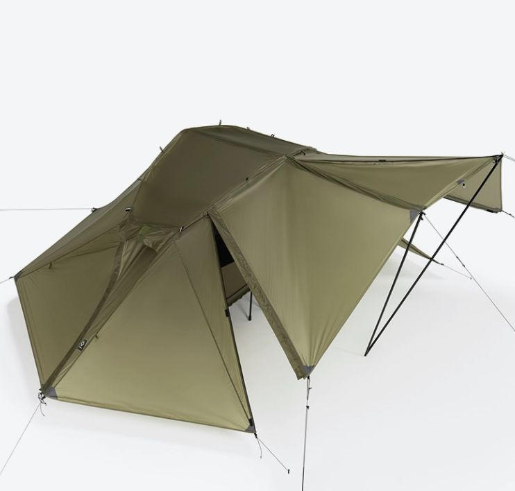 [Helinox] High Tarp Fly for Tactical Cot Tent Solo, Military Tan Color