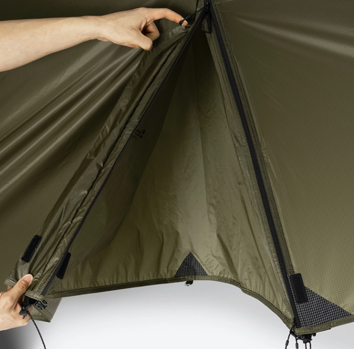 [Helinox] High Tarp Fly for Tactical Cot Tent Solo, Military Tan Color