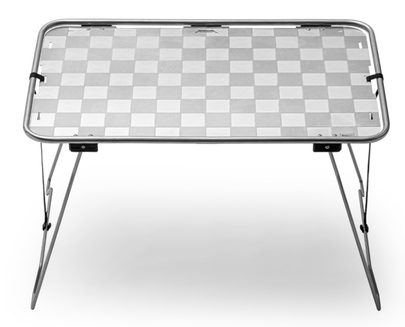 [Hideoff] Metal Tube Checker Board & Chrome Series 2P Table