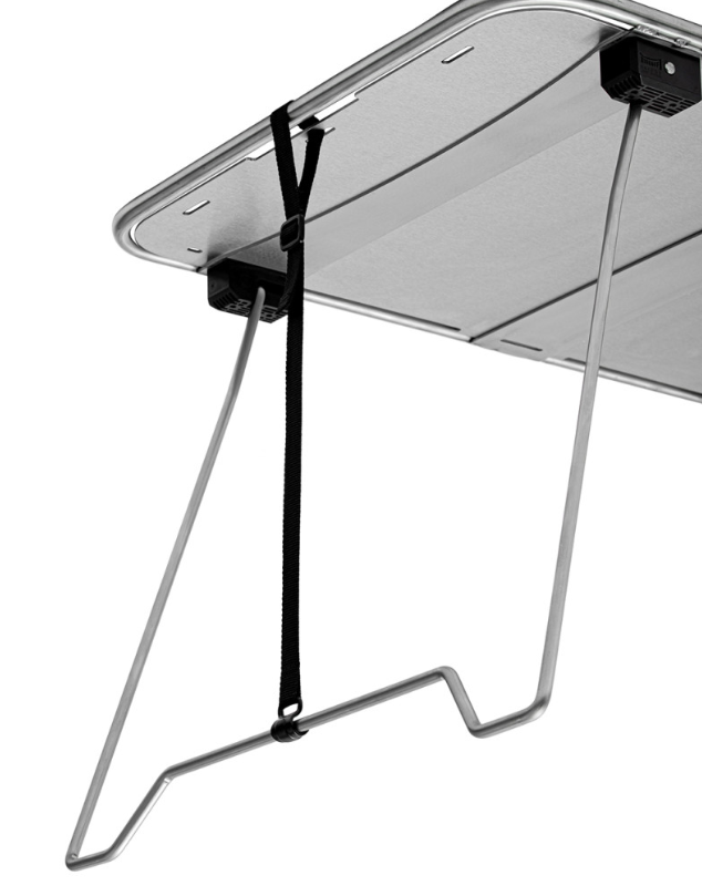[Hideoff] Metal Tube Checker Board & Chrome Series 2P Table