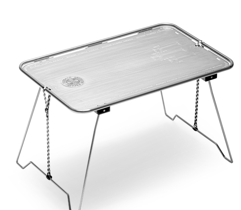 [Hideoff] Metal Tube Checker Board & Chrome Series 2P Table
