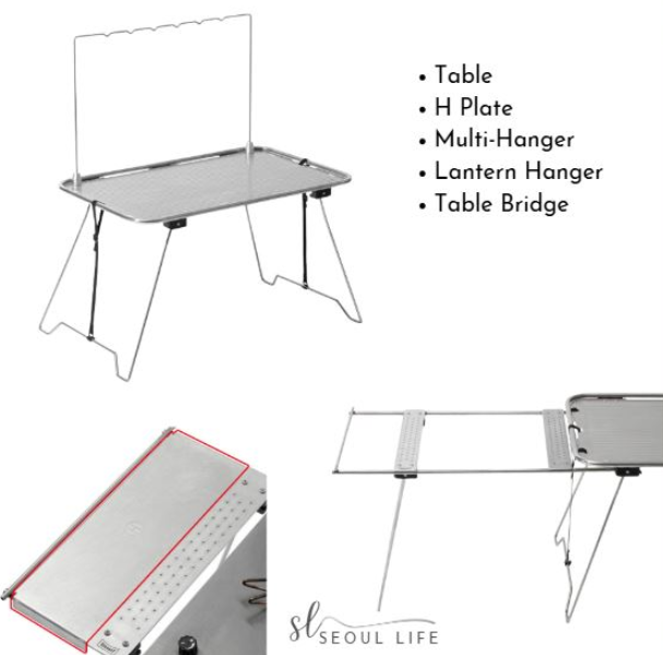 [Hideoff] Metal Tube Checker Board & Chrome Series 2P Table