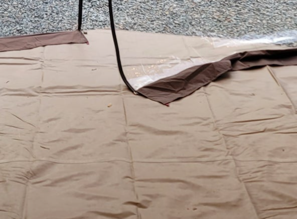 [Campingkan] Bubble Shelter Ground Sheet Tarp (PVC Coated)