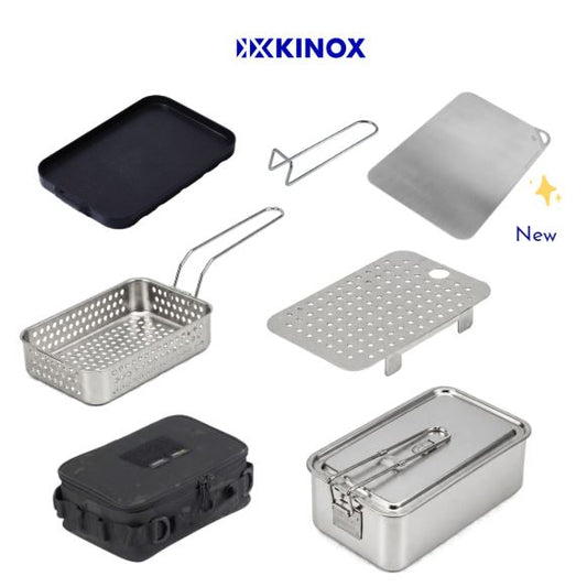 [Kinox] SUS 304 Camping Cooking Pot Set & Other Camping Cookware Pots