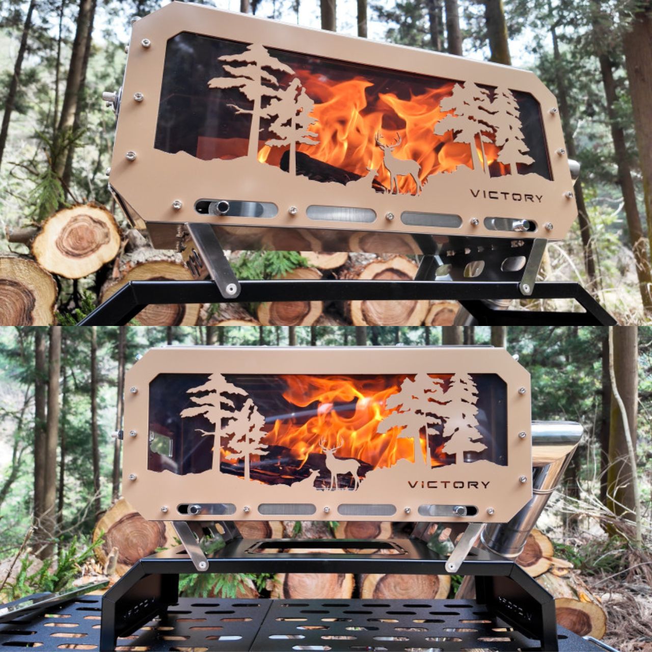 [Victory] Big DD Final Outdoor Camping Wood Stove