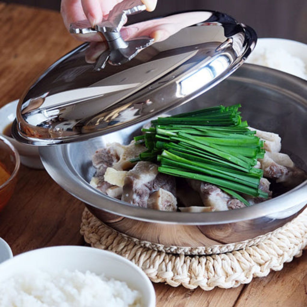 [finnilo] 316Ti 5-ply stainless gourmet stew pot (Maple)