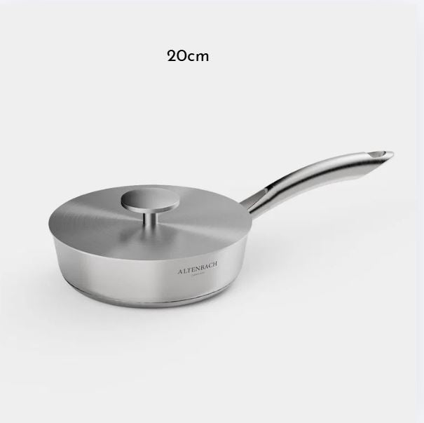 [Altenbach] Multi 5-Ply Deep Sauté Pan Set