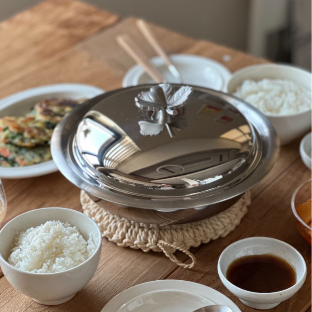 [finnilo] 316Ti 5-ply stainless gourmet stew pot (Maple)