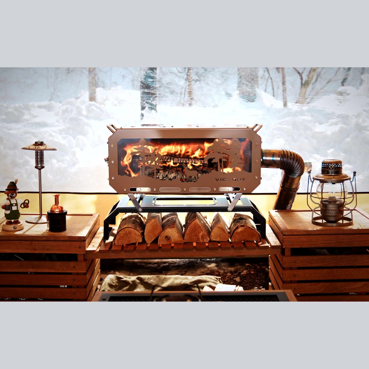 [Victory] Big DD Final Outdoor Camping Wood Stove