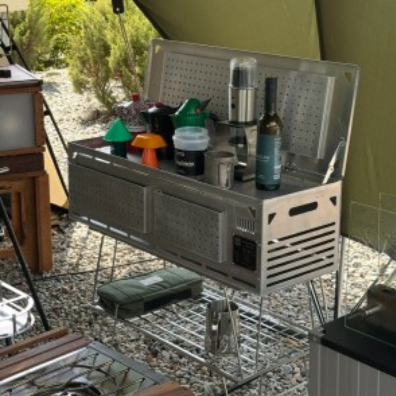 [Overducking] Aluminium Storage Camping Box, L